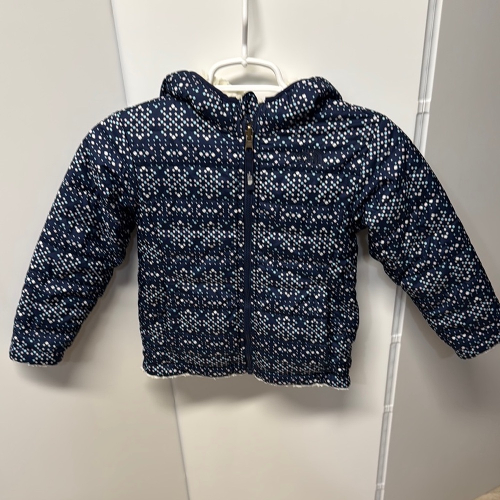 The North Face Reversible Mossbud Swirl Toddler Kids Puffer Jacket
